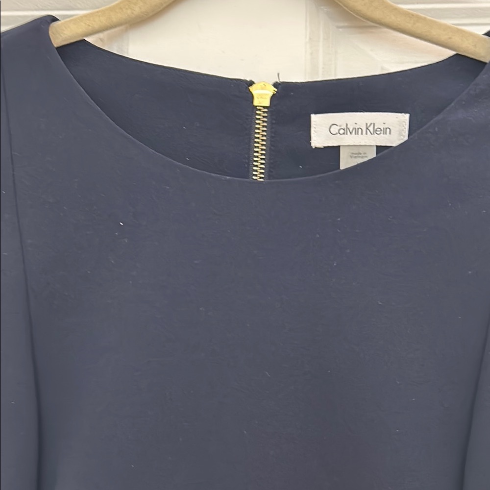 EUC. Navy Calvin Klein dress